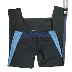 Offline by Aerie black and blue leggings